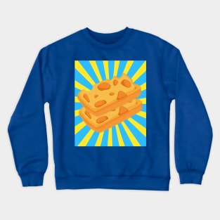 Cheese Full Of Holes In Every Way Crewneck Sweatshirt